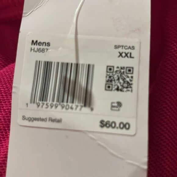 🆕 Nike Mens Nike Club FT Flow Vibes Shorts - Mens Fireberry/Green Size XXL - Picture 4 of 7